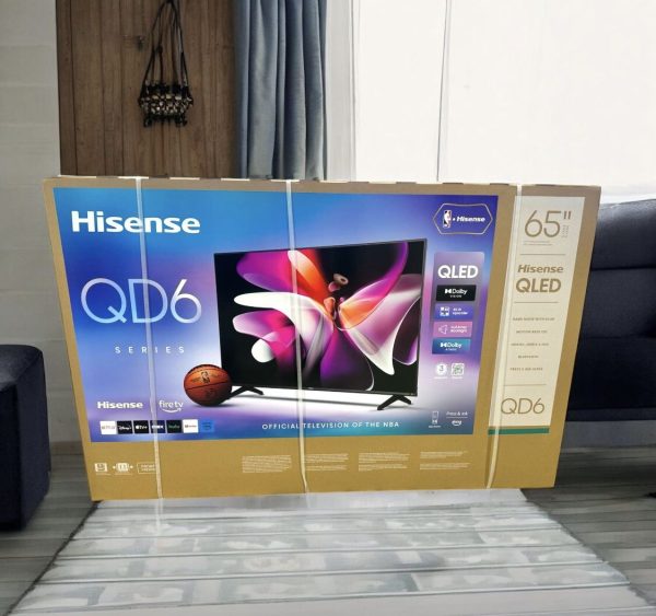 H65 Hisense Qled Fire Tv 65'' 4K UHD HDR série QD6 provenance Etats-Unis
