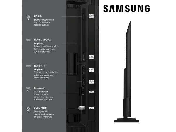 us-qled-q7f-543508-qn65q7faafxza-549275681 Tv Samsung Qled smart4K Q7FD 65pouces provenance des Etats-Unis